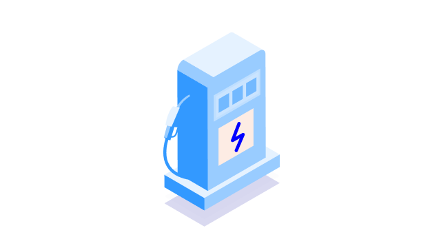 Charging station icon - 640x360